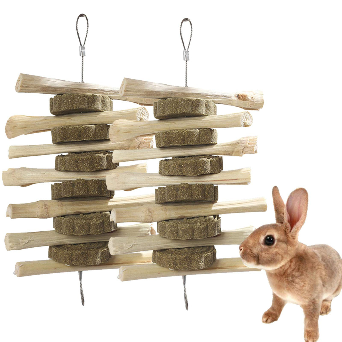 kathson barra-bambu: juguete masticable para dientes sanos y entretenimiento diario.