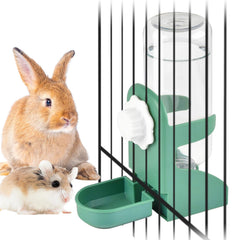 Bebedero Kathson para jaula Rabbit 17oz, flujo estable para mantener a tu conejo hidratado.