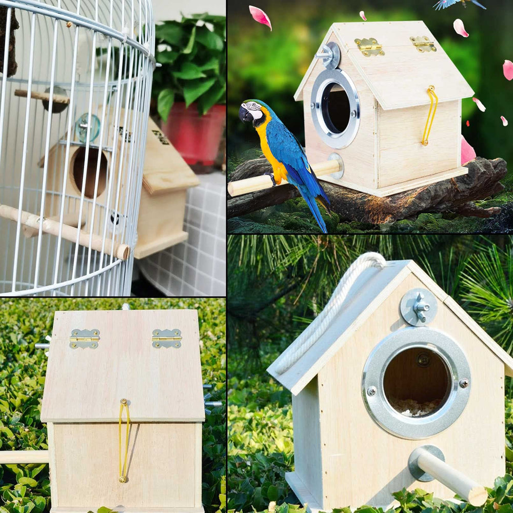 Kathson nido, entorno natural para cría y convivencia de aves.