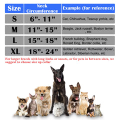 Katoggy collar inflable, ajuste con velcro: se adapta fácilmente al cuello.
