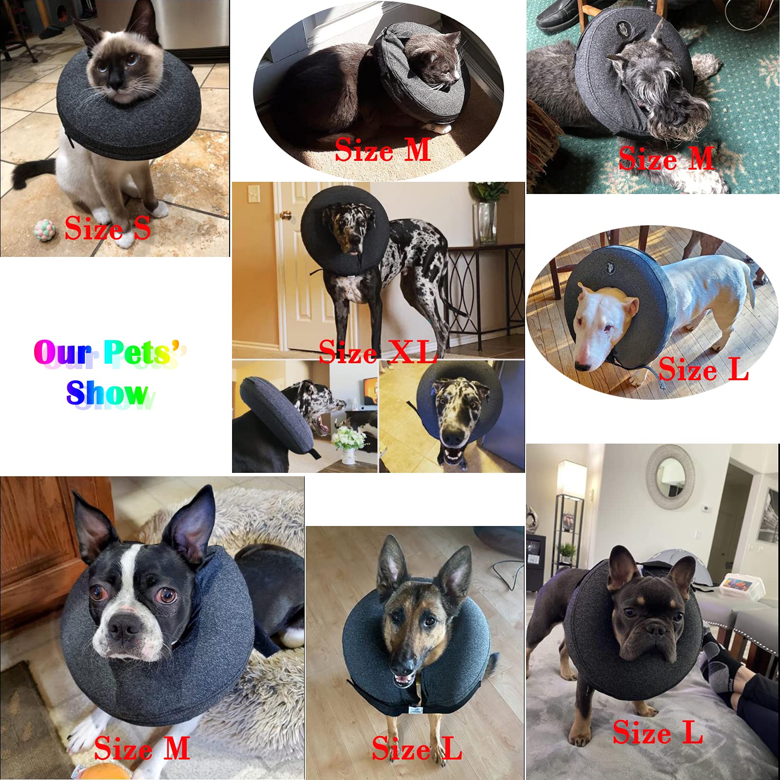 Katoggy collar inflable para perros grandes ideal para razas grandes