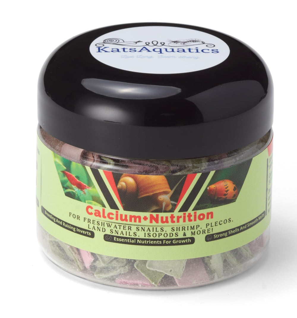 KatsAquatics Calcium + Nutrition, mejora la muda y da caparazones más resistentes
