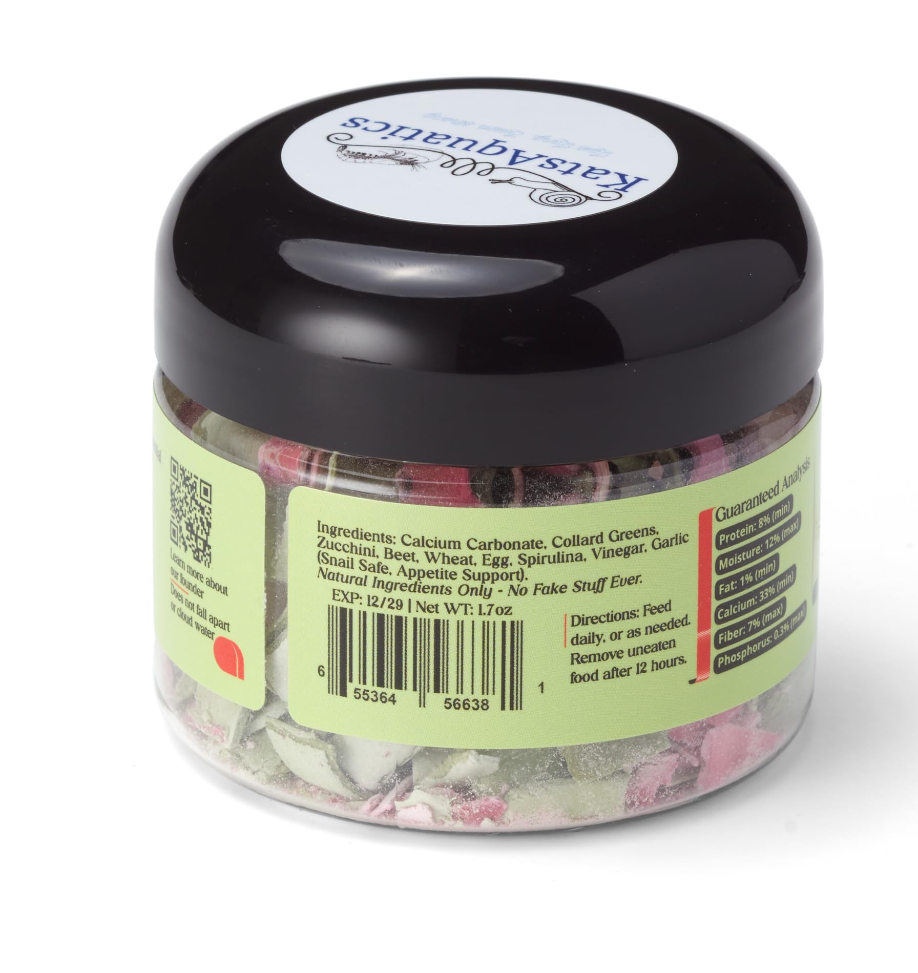 KatsAquatics Calcium + Nutrition, aporta vitaminas y minerales para una nutrición balanceada