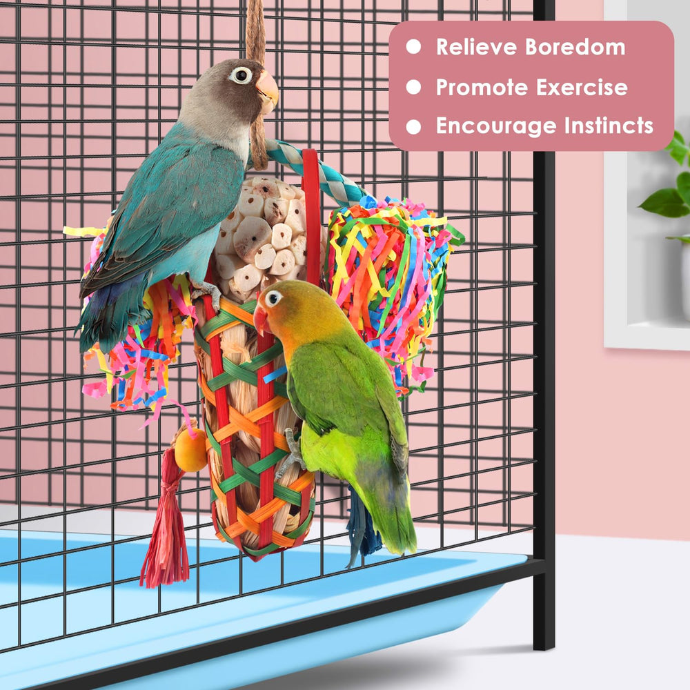 Katumo juguete aves para loros pequenos: fomenta exploracion segura.