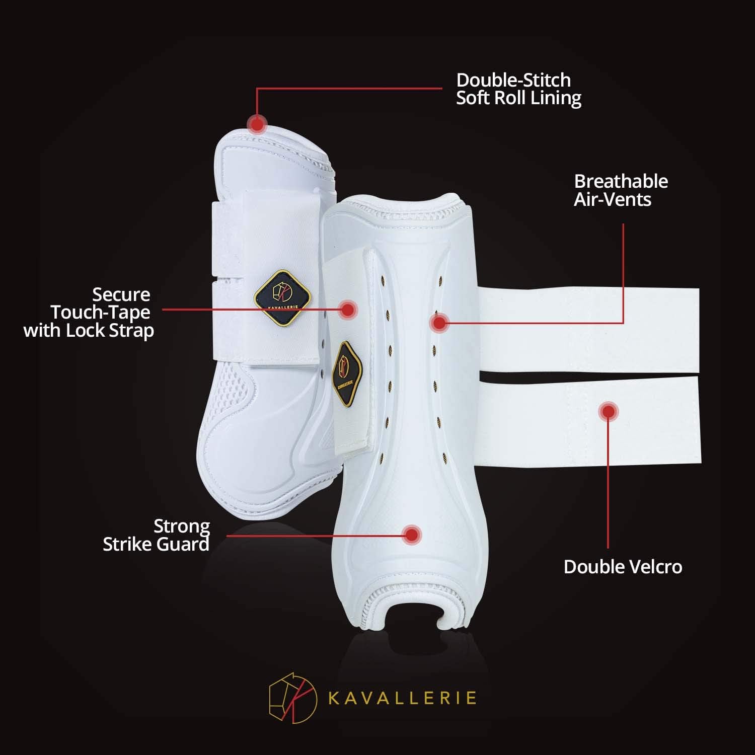 Kavallerie AeroFlex Cierre seguro que mantiene la bota en su sitio