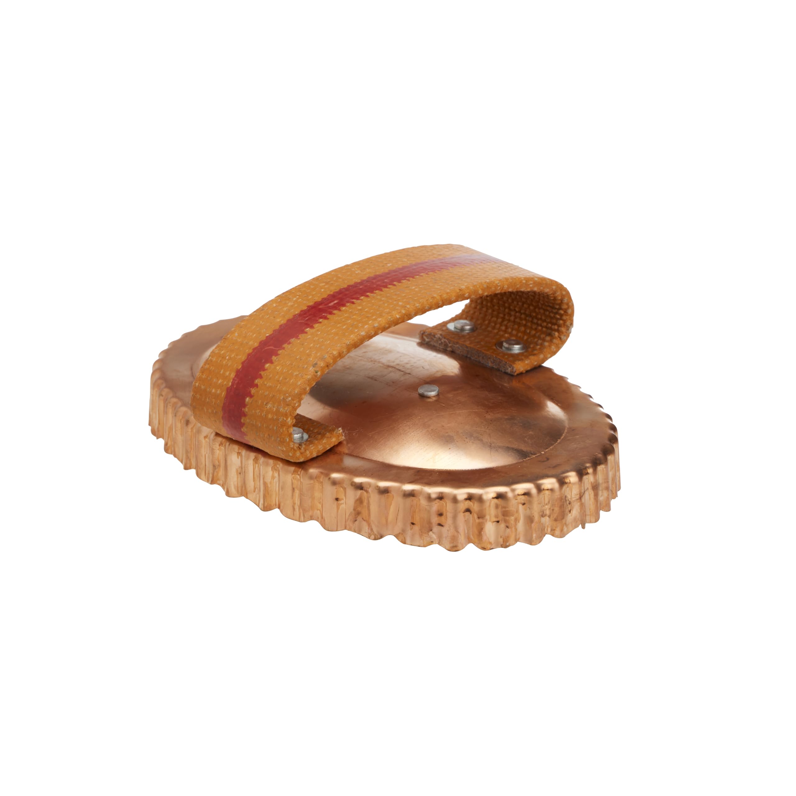 Cepillo Kawell USA curry cobre forma ovalada para un pelaje suave y limpieza eficiente