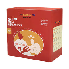 Gusanos KayHEN para pollos en bolsa de 5 libras, proteína natural.
