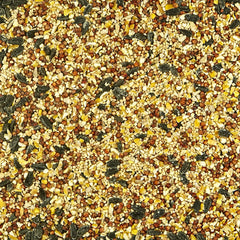 Kaytee All American mezcla de granos para aves, diversidad que atrae varias especies.