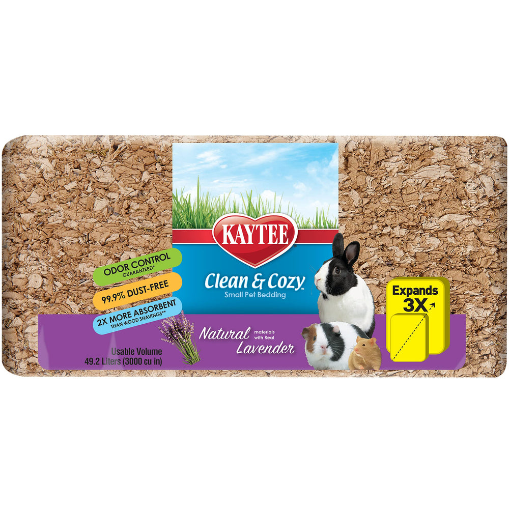 Kaytee lavanda natural: lecho suave y aromático para roedores