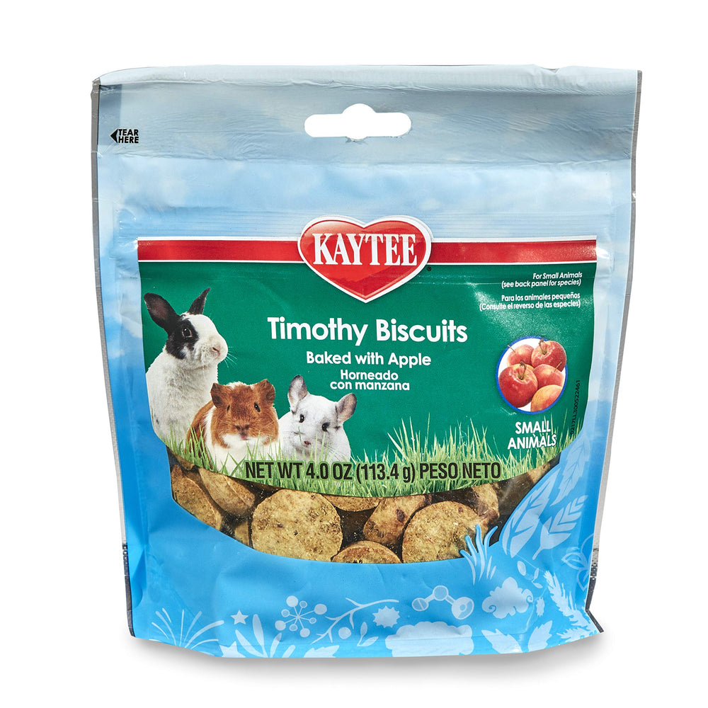 Kaytee galletas Timothy para conejos, hámsters y chinchillas.