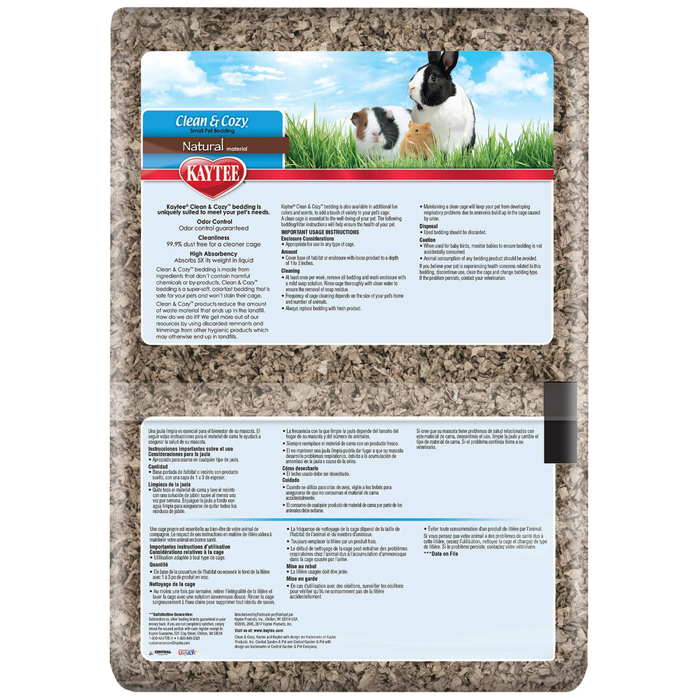 Kaytee cama delicada para nariz y patas sensibles.