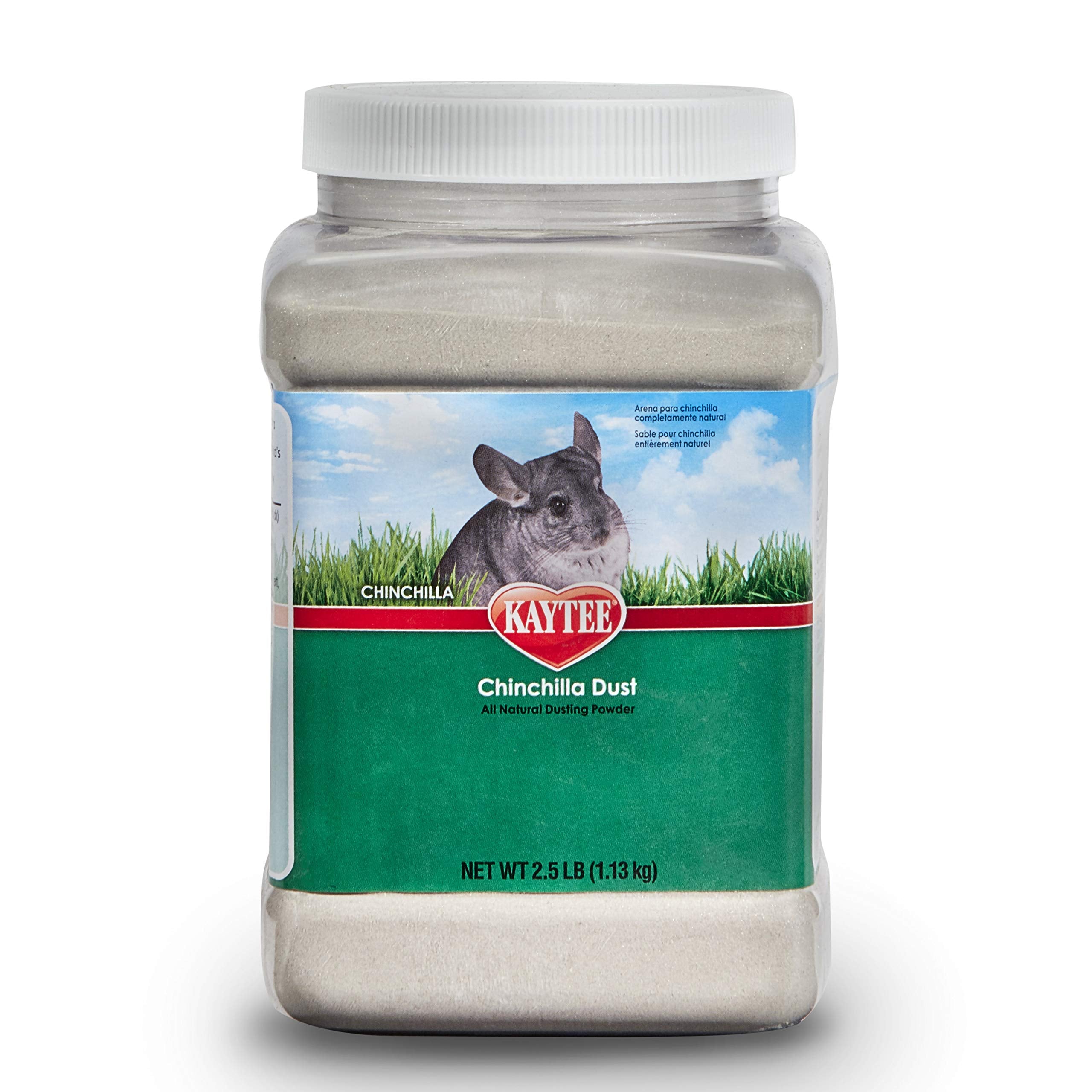 Kaytee Chinchilla Polvo de baño pelo limpio resultado tras el baño de polvo