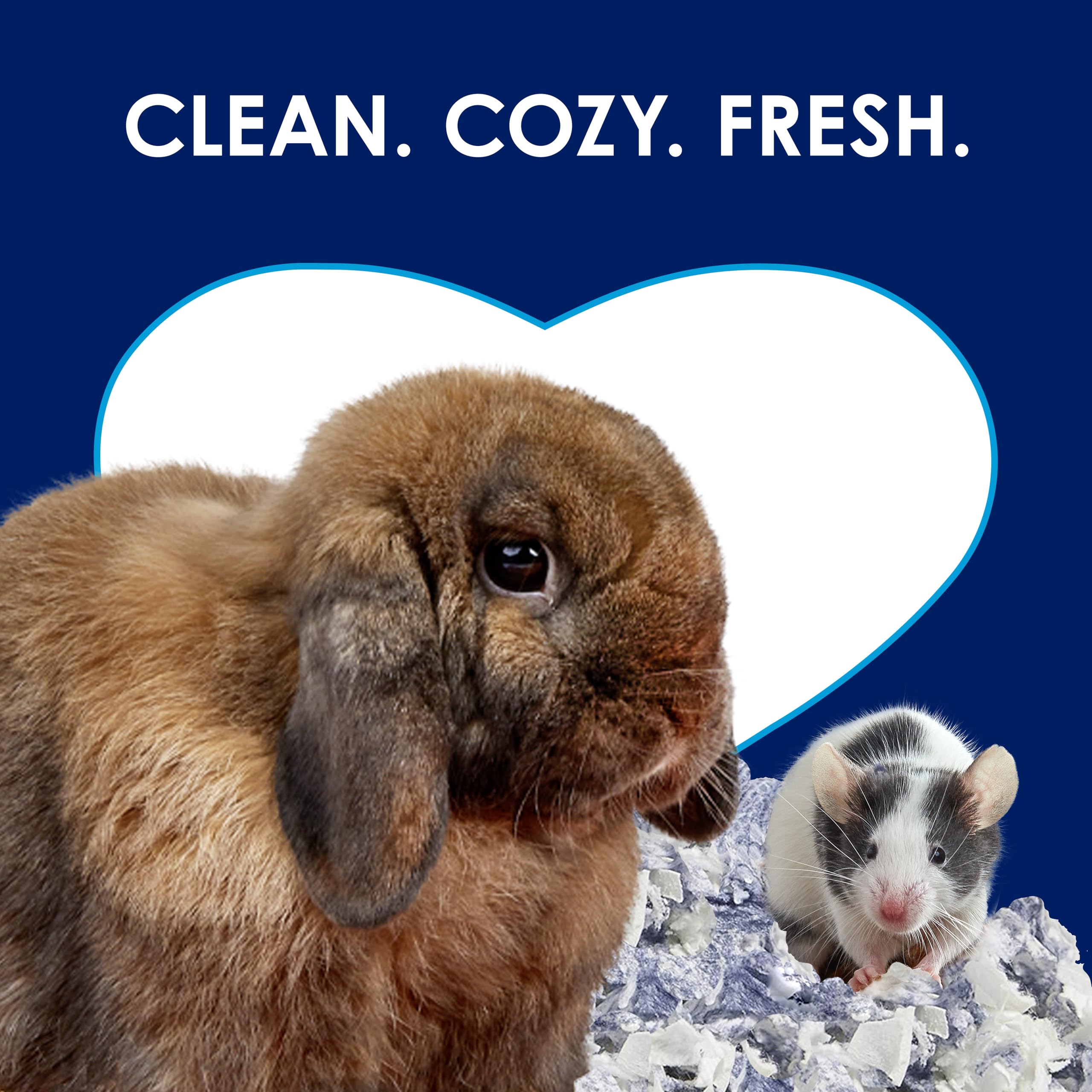 Kaytee Clean & Cozy apto para conejos y cobayas en jaula.
