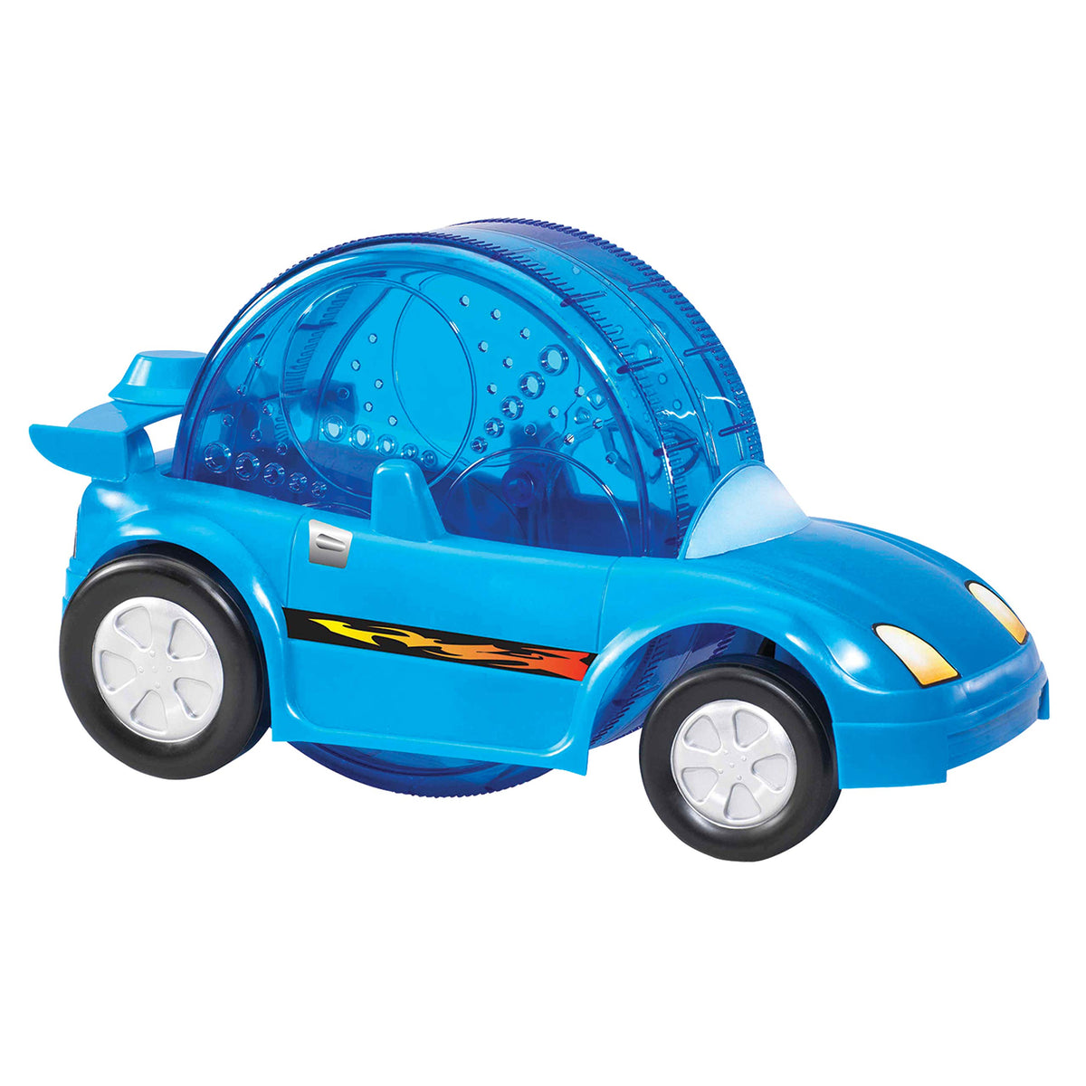 Kaytee Critter Cruiser visto de frente, vehículo de ejercicio para hámster.