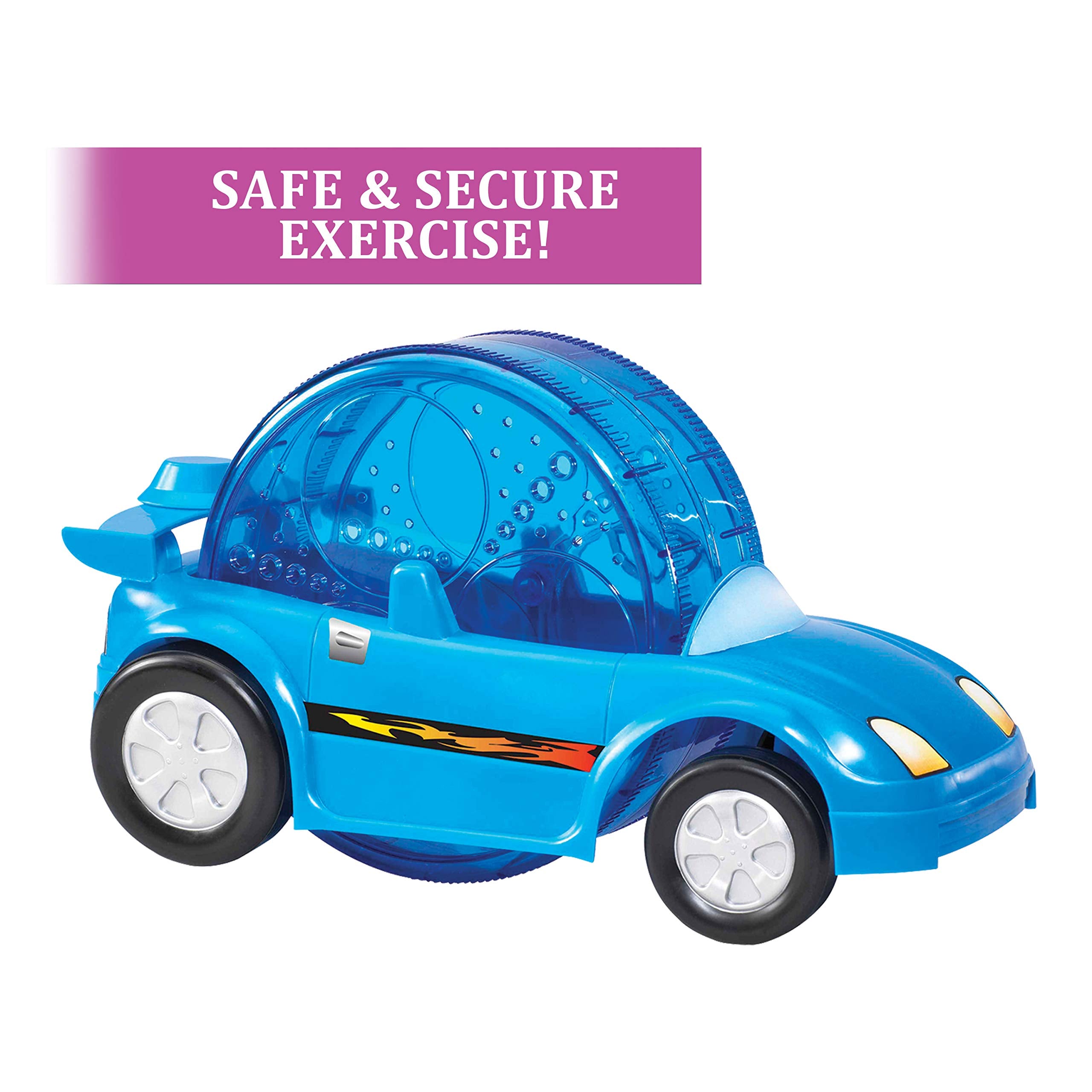 Rueda ajustable del Kaytee Critter Cruiser con tres modos de uso.