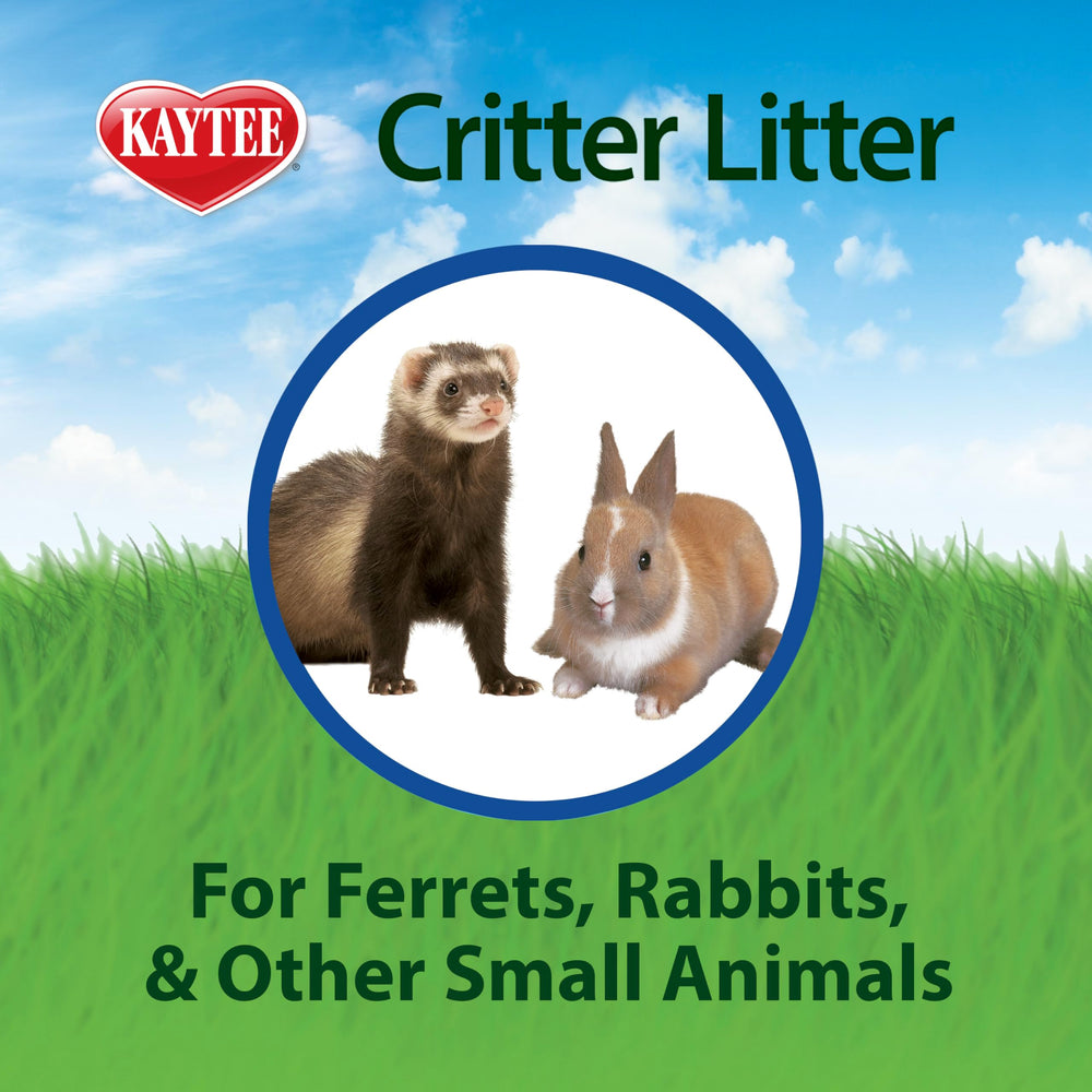 Kaytee Critter Litter para hurones y conejos.