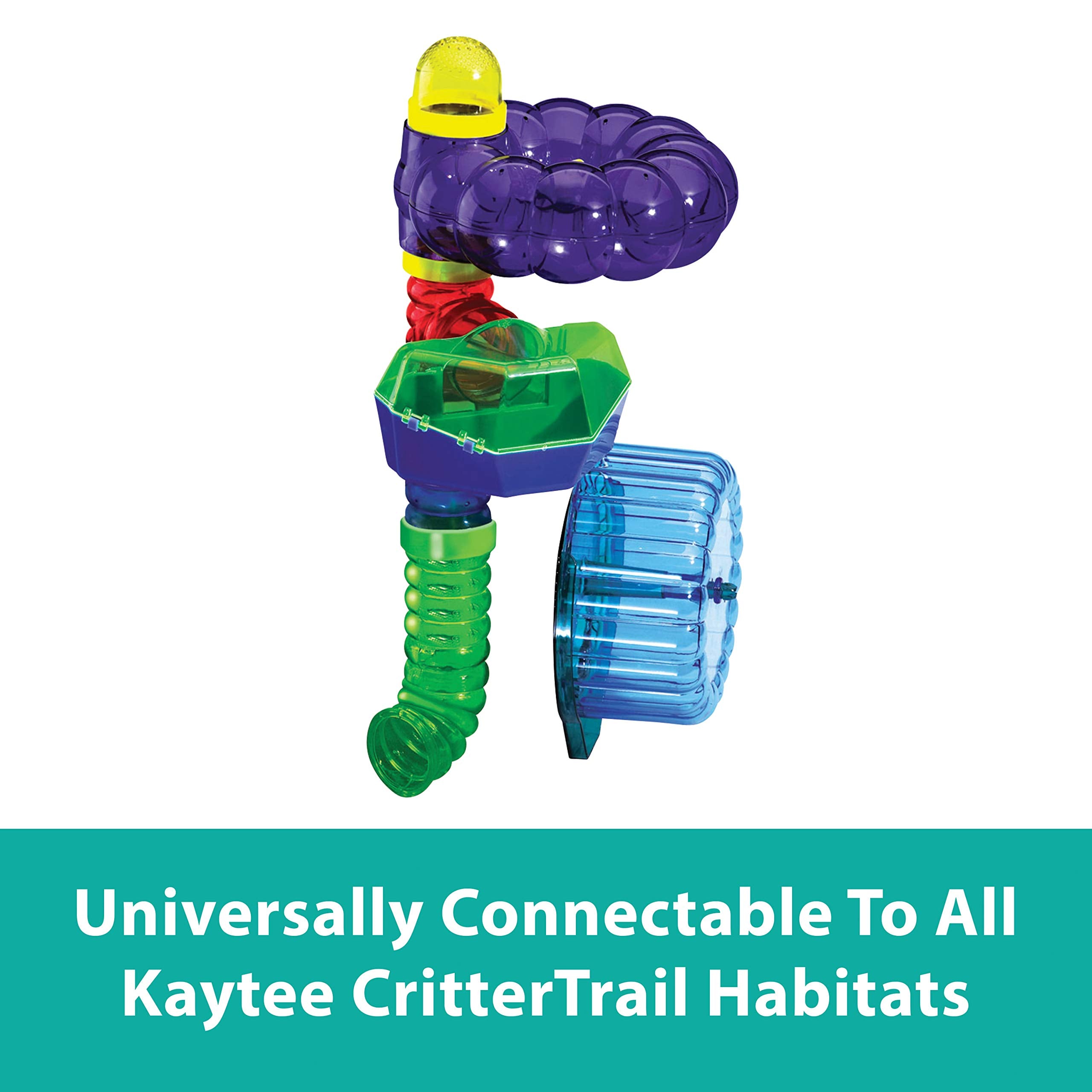 Kaytee CritterTrail: anillos y conectores para una instalación versátil.
