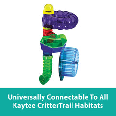 Kaytee CritterTrail: anillos y conectores para una instalación versátil.