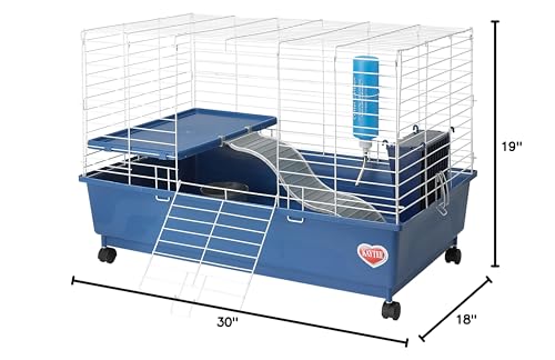 Kaytee Deluxe dos niveles habitat envío protegido en contenedor propio