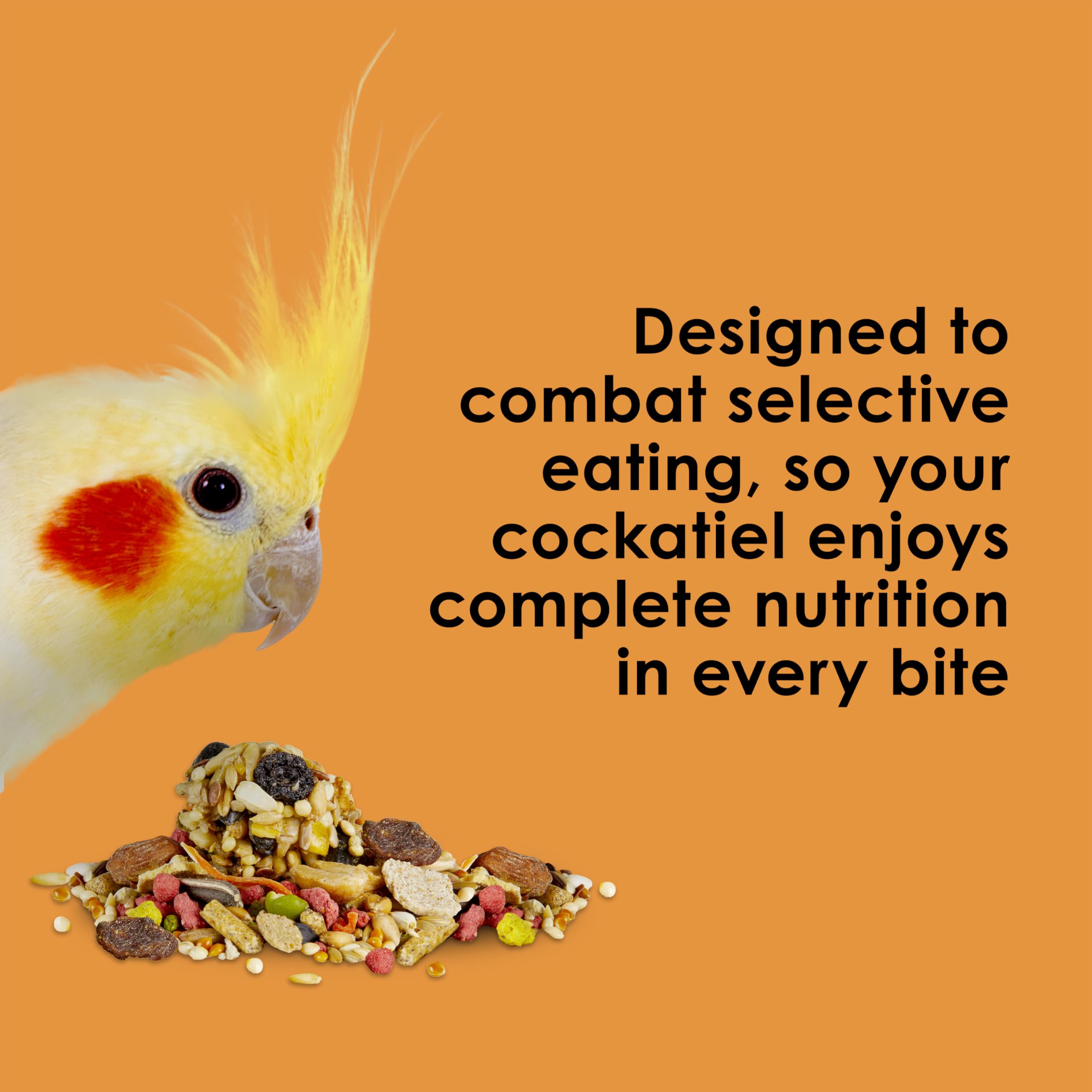 Kaytee Fiesta sabor piña, zanahoria y coco para cockatiel