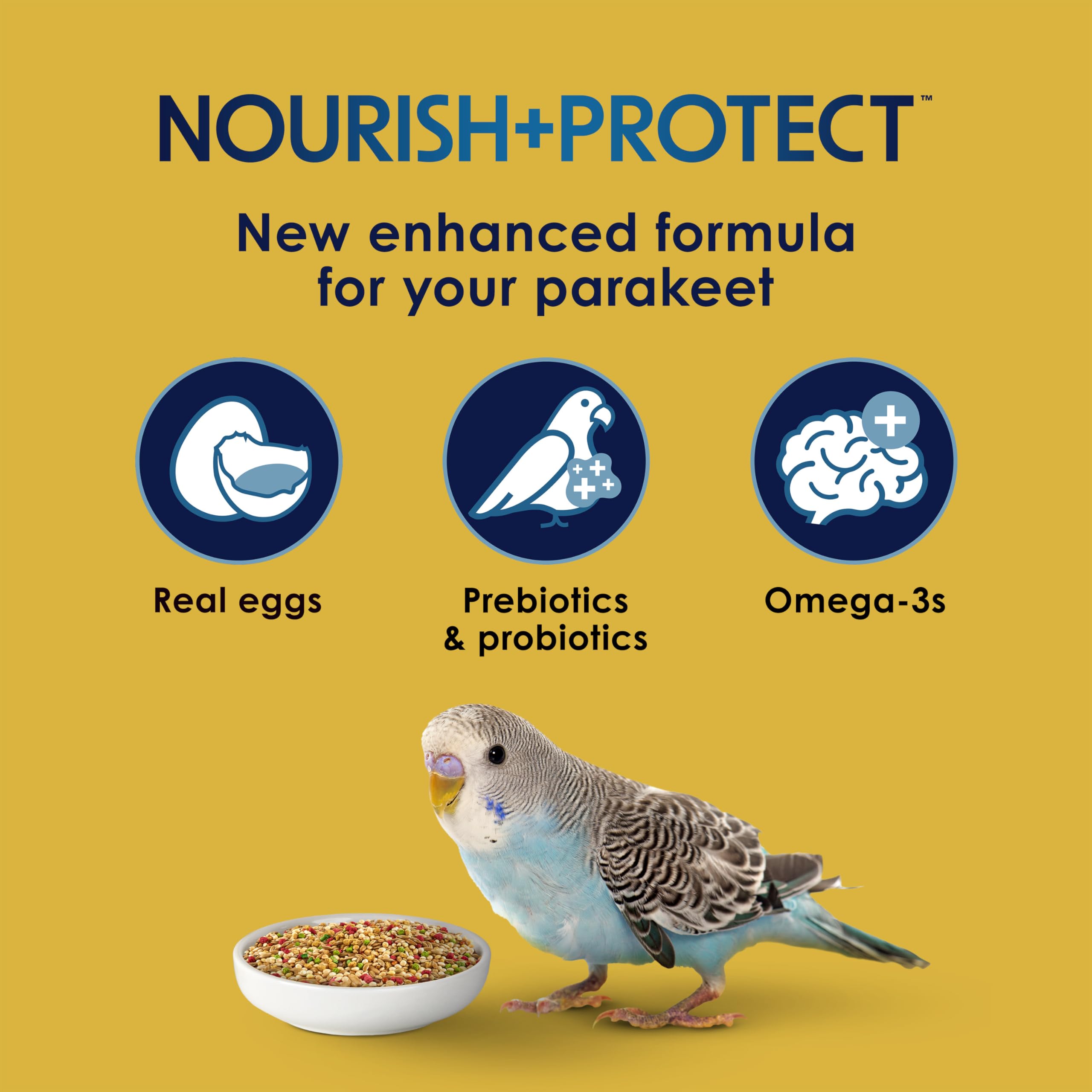 Kaytee Forti-Diet Pro Health Egg-Cite, enfoque en cría y muda de periquitos