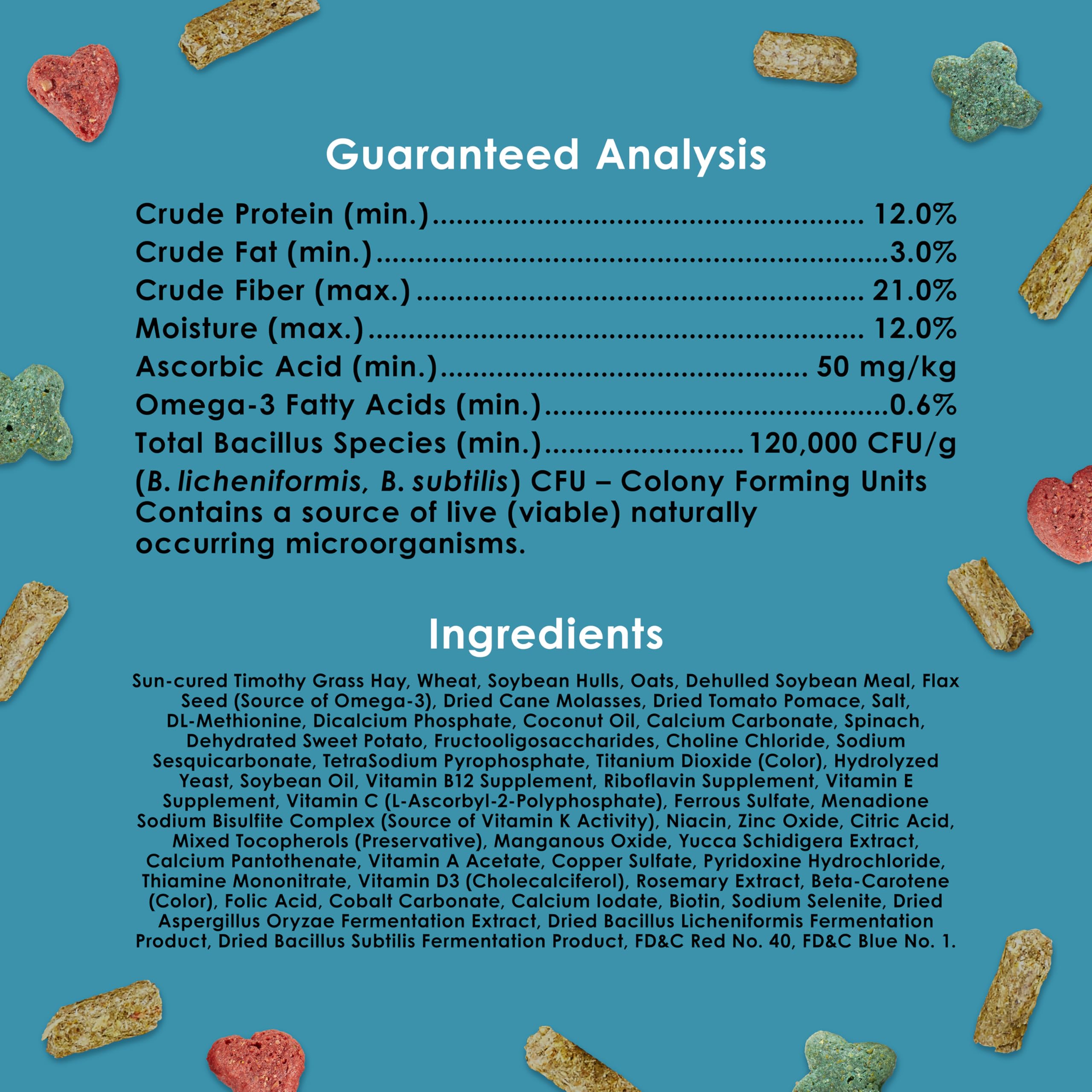 Kaytee Forti-Diet Pro Health: almacenamiento seguro y fresco del producto.