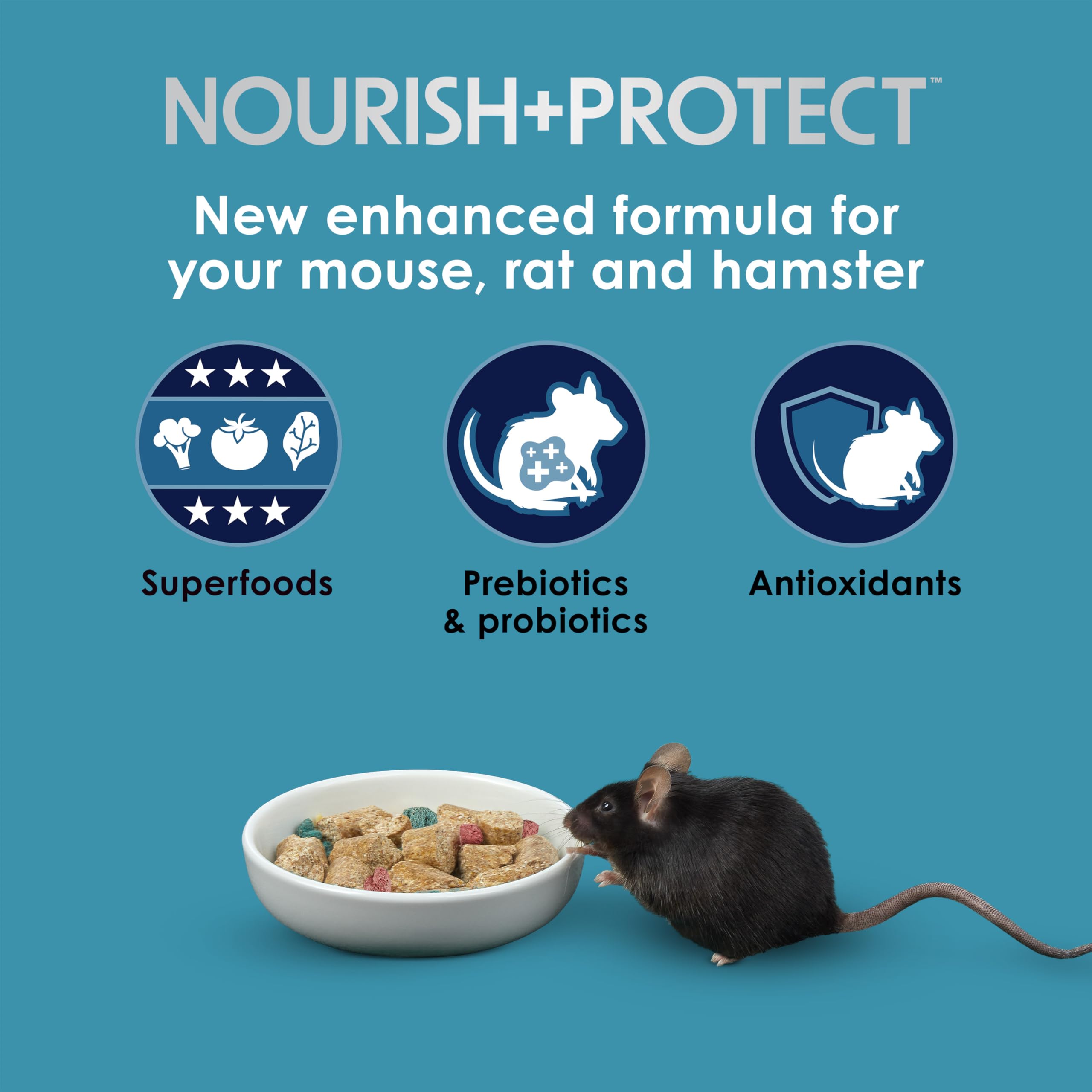 Kaytee Forti-Diet Pro Health: prebióticos y probióticos para apoyar la salud digestiva.