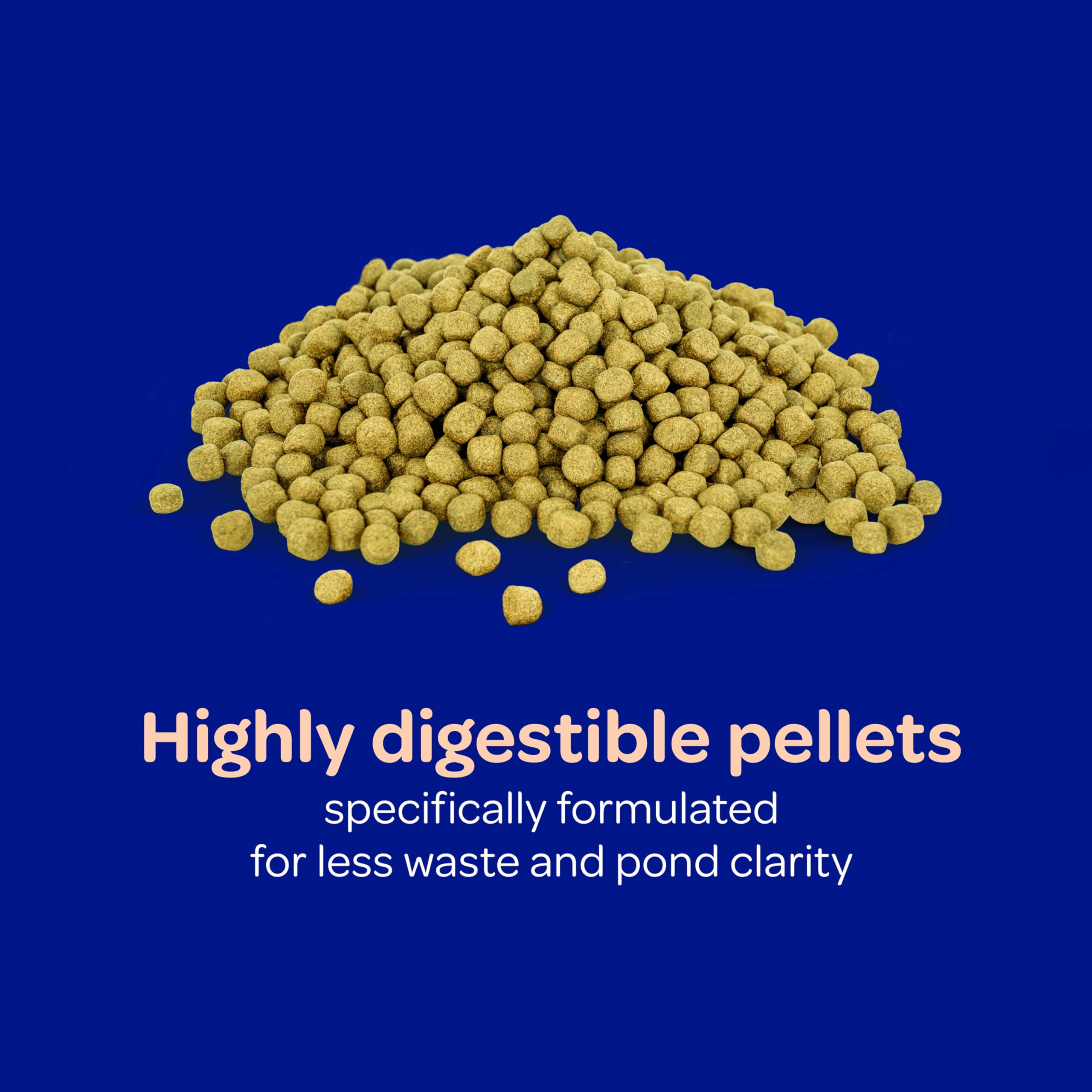 Granulado Kaytee de alta digestibilidad para peces.