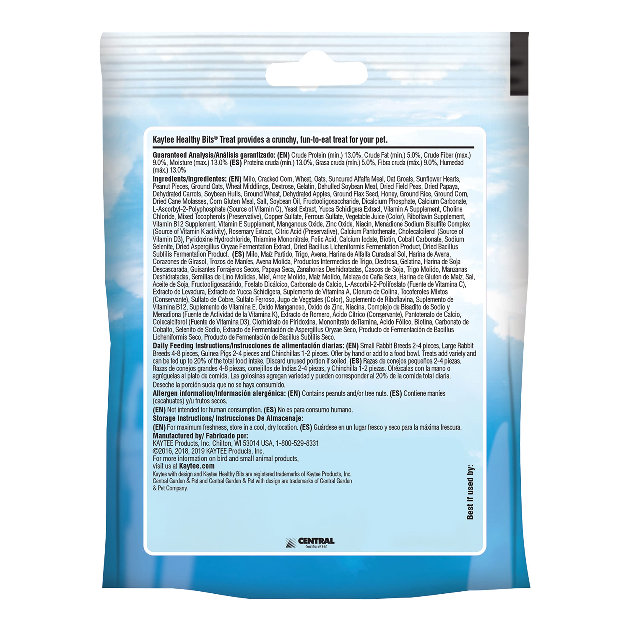 Kaytee Healthy Bits ideal para entrenamiento y juego