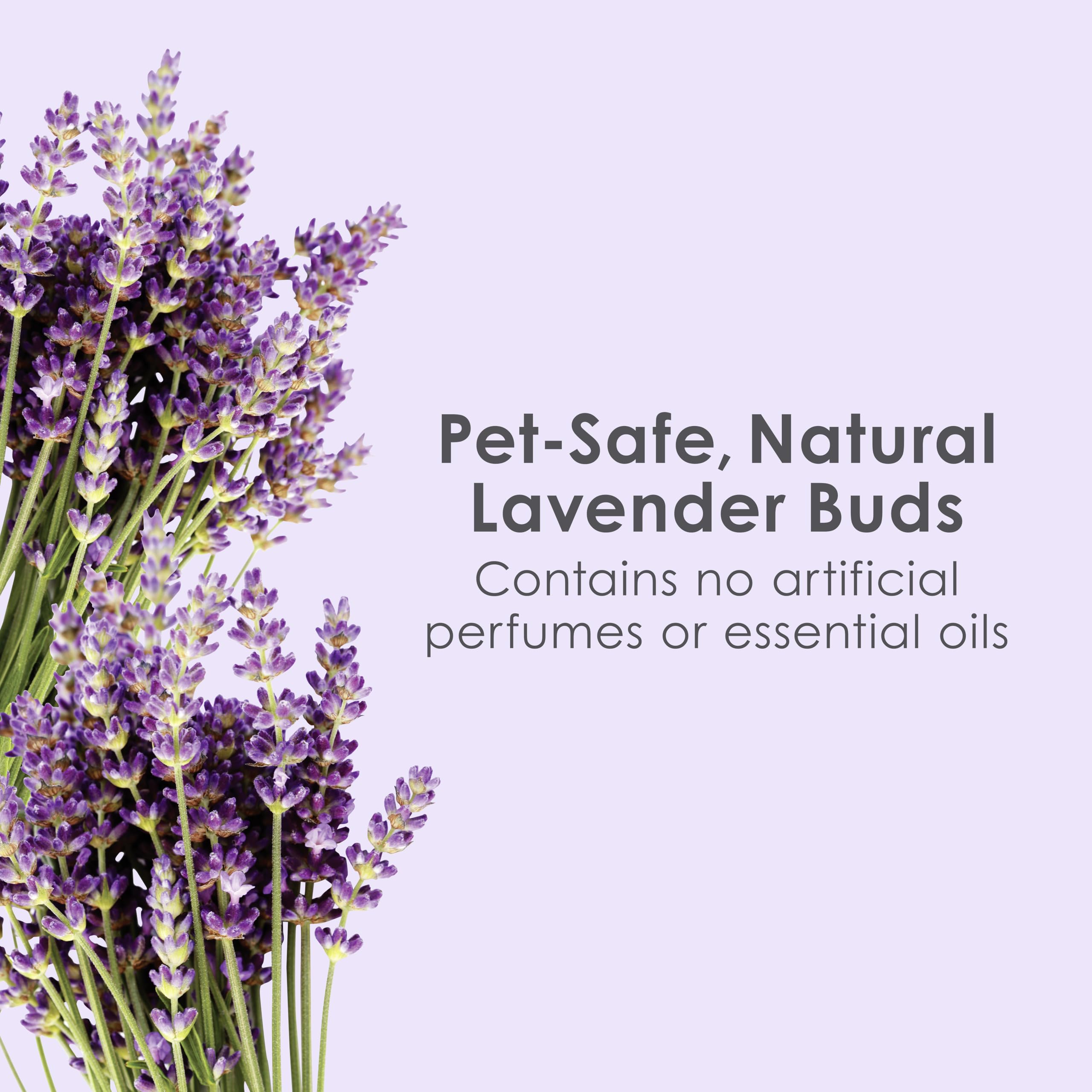 Kaytee Limpio y Acogedor Lavanda absorbe hasta 6x su peso en líquido.