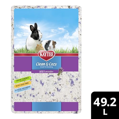 Kaytee Limpio y Acogedor Lavanda volumen de 49,2 litros.