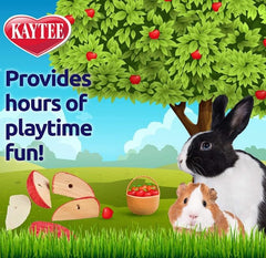 Kaytee Masticables Rodajas de Manzana: ideal para hámsters y conejos, fomenta masticación segura.