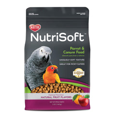 Kaytee Nutri Soft: pellets suaves para aves exigentes, textura atractiva.