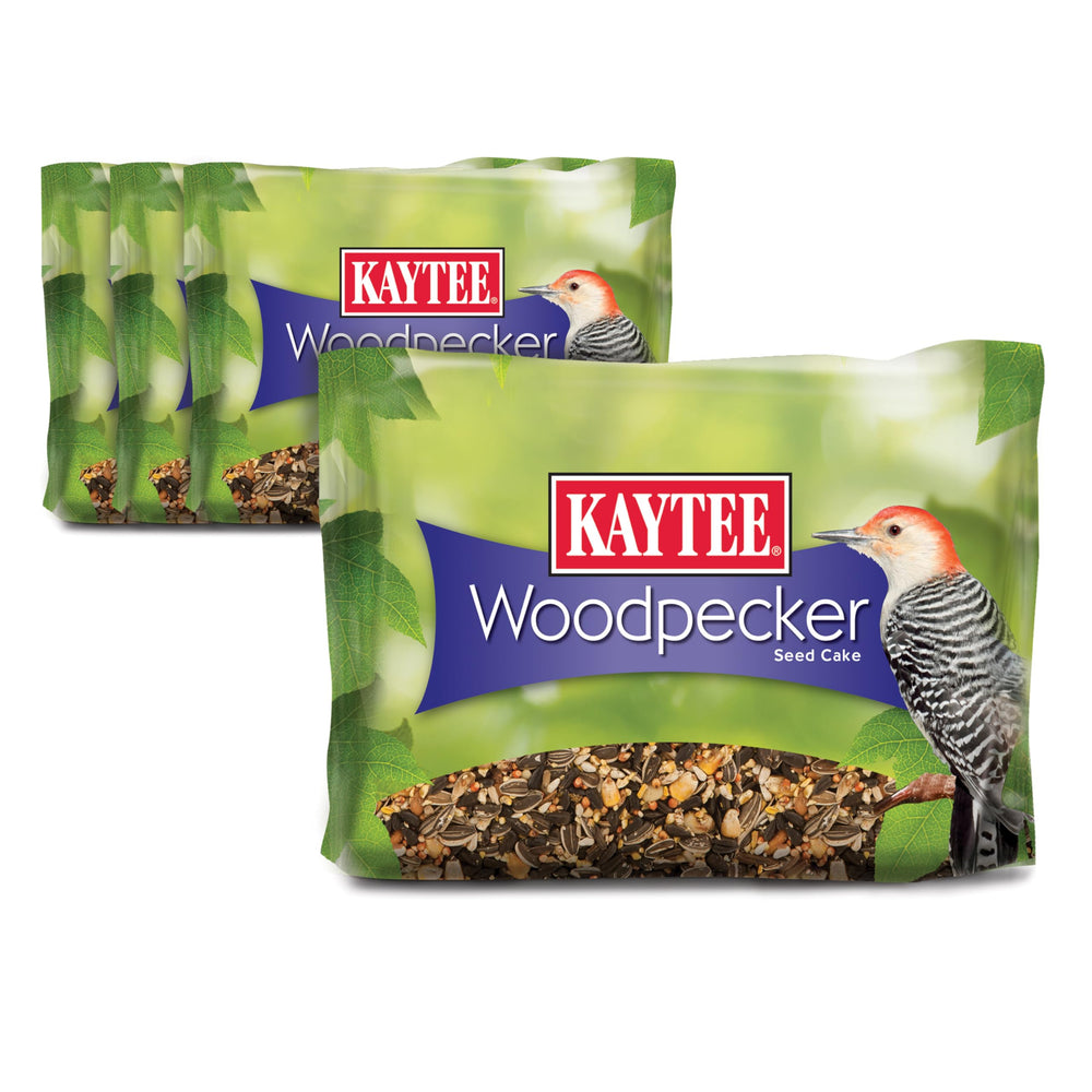 Kaytee pastel de semillas para pájaros carpinteros, atrayente y duradero en el jardín.
