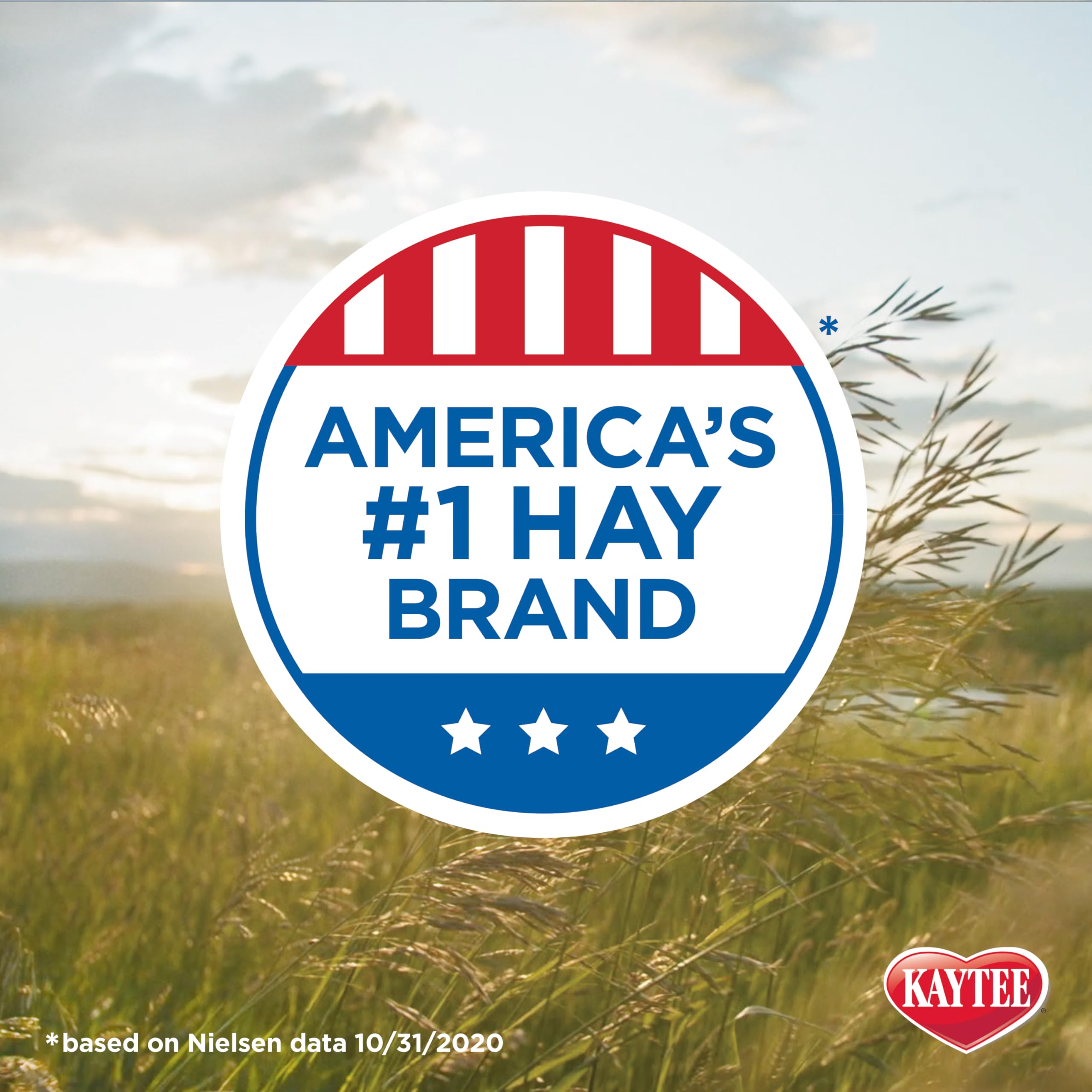 Kaytee primera marca de heno de Estados Unidos ofrece experiencia confiable.