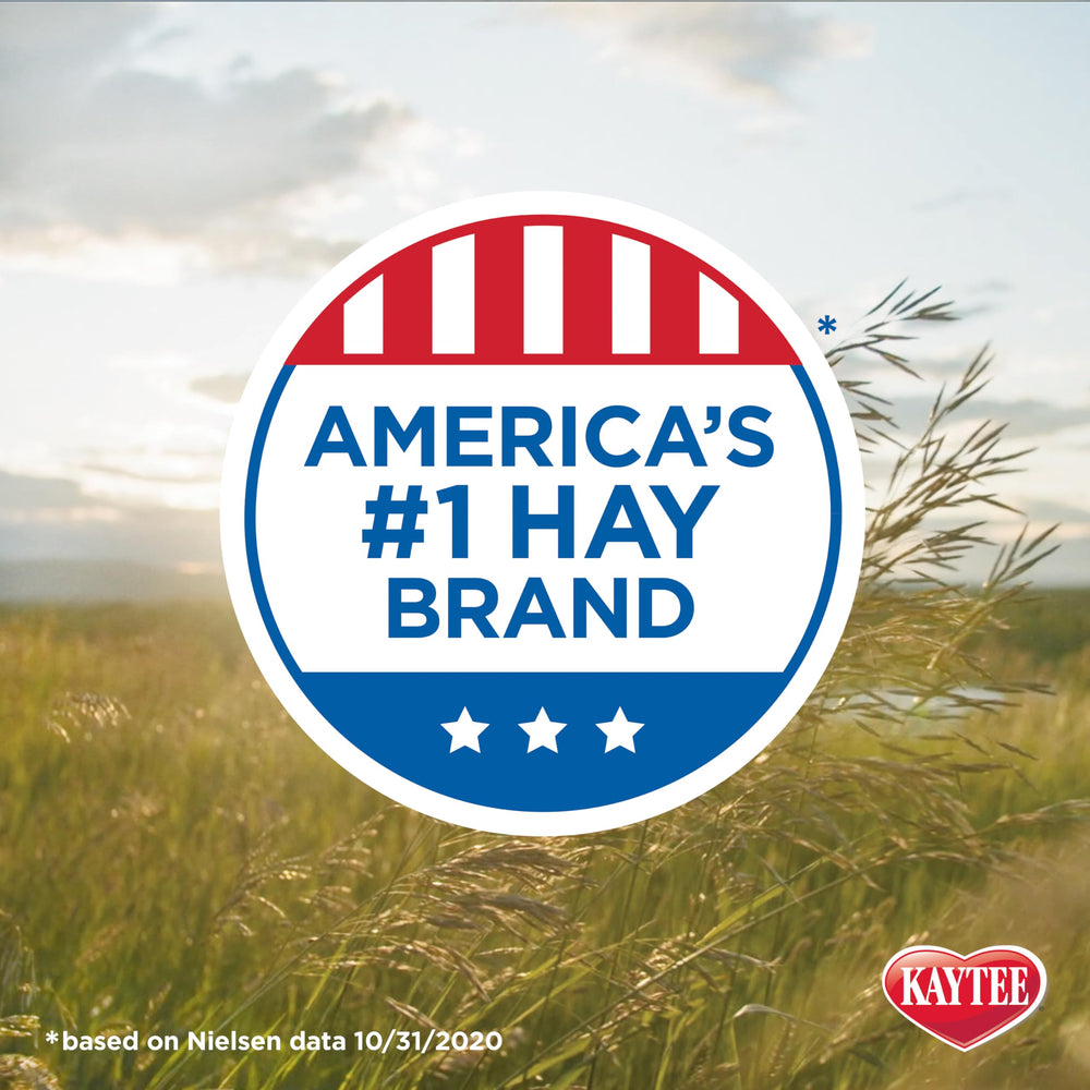Kaytee primera marca de heno de Estados Unidos ofrece experiencia confiable.
