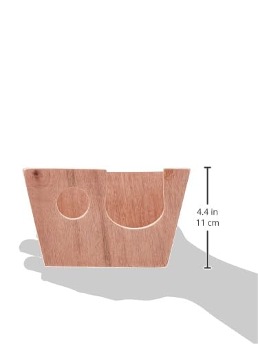 Kaytee Refugio Bosque Grande, detalle de madera natural, estimula masticación suave