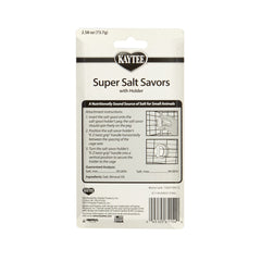 Cobaya disfruta Salt Savor en jaula, fuente de minerales nutritiva.