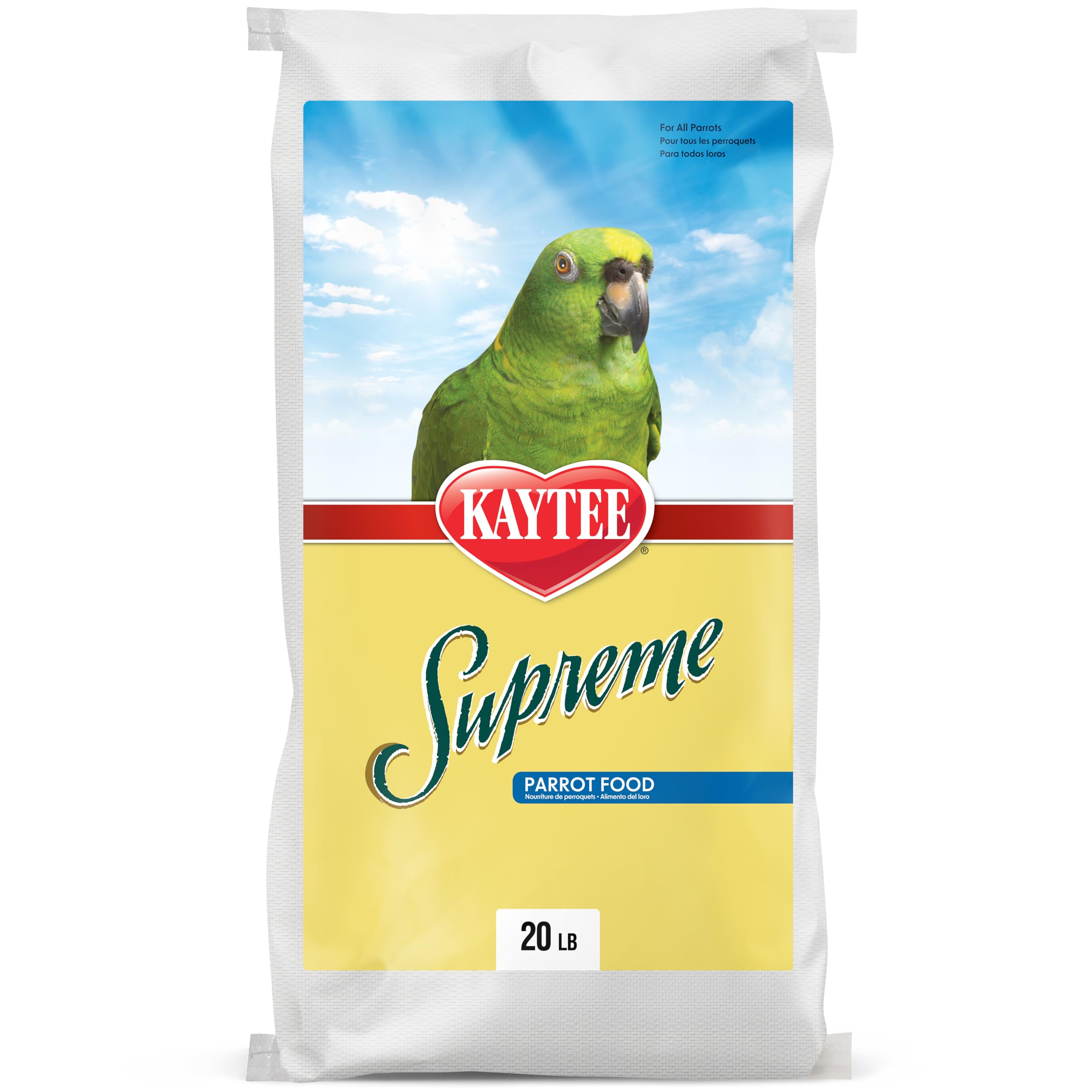 Kaytee Supreme: mezcla natural de semillas y granos para loros
