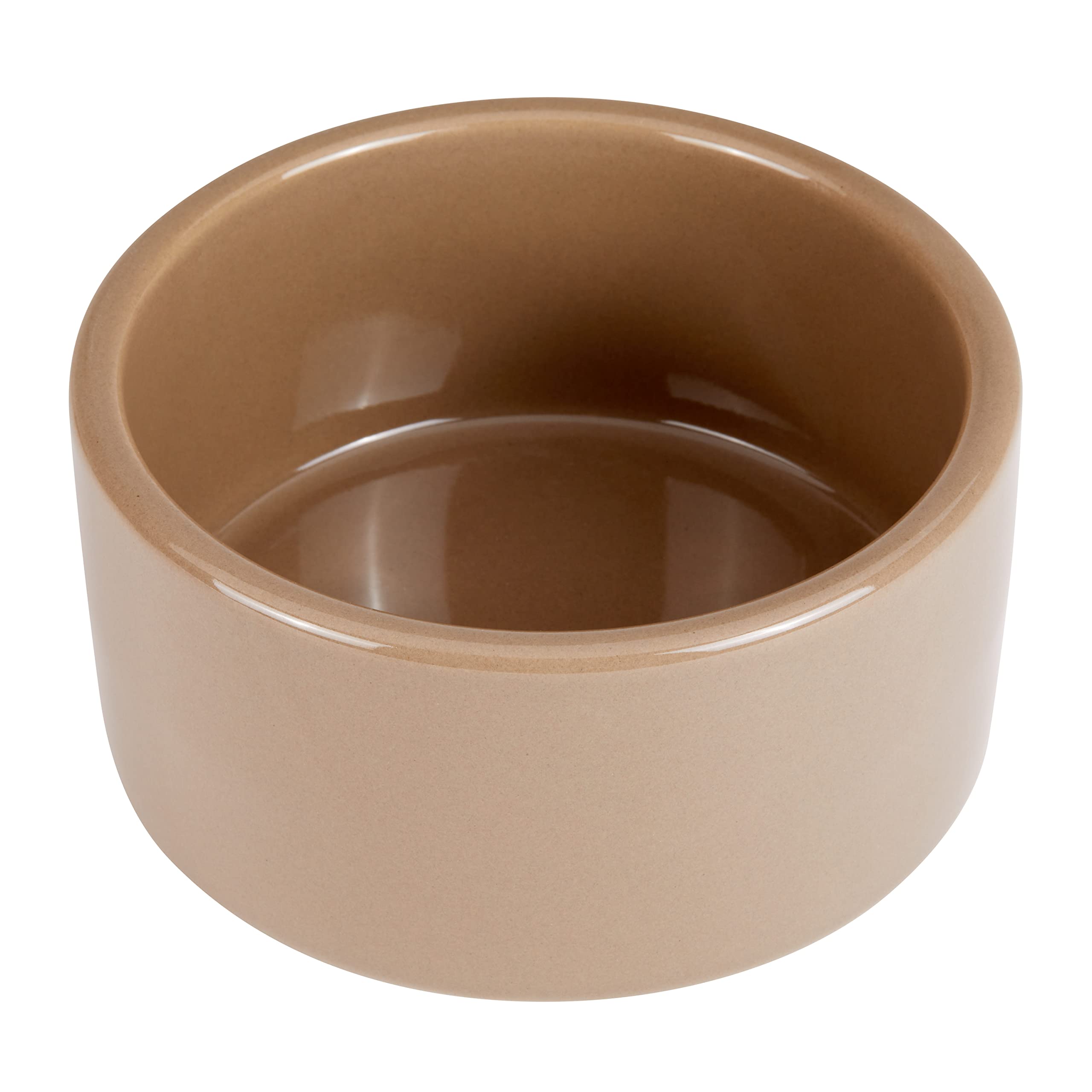 Kaytee tazón cerámico para hamster, 5 pulgadas, marrón, estable y duradero.