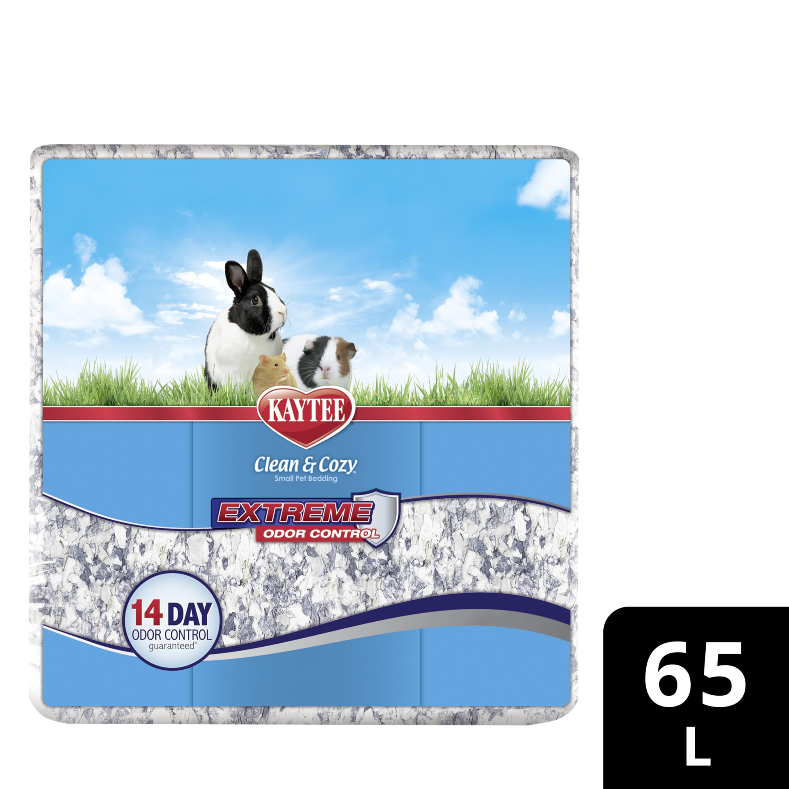 Kaytee Clean & Cozy textura suave cuida nariz y patas de tus mascotas.