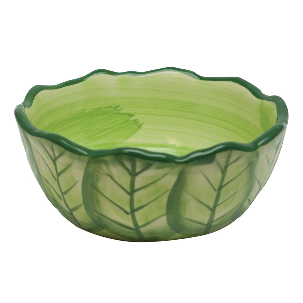 Kaytee Vege-T-Bowl con diseño de repollo para comida o agua.