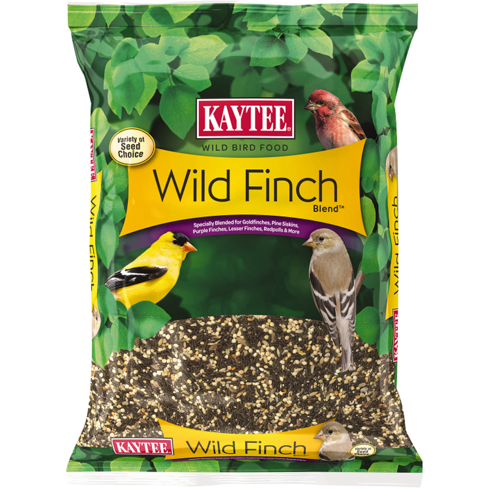 Kaytee Wild Finch Blend: presentación en envase de 3 lb para aves pequeñas.