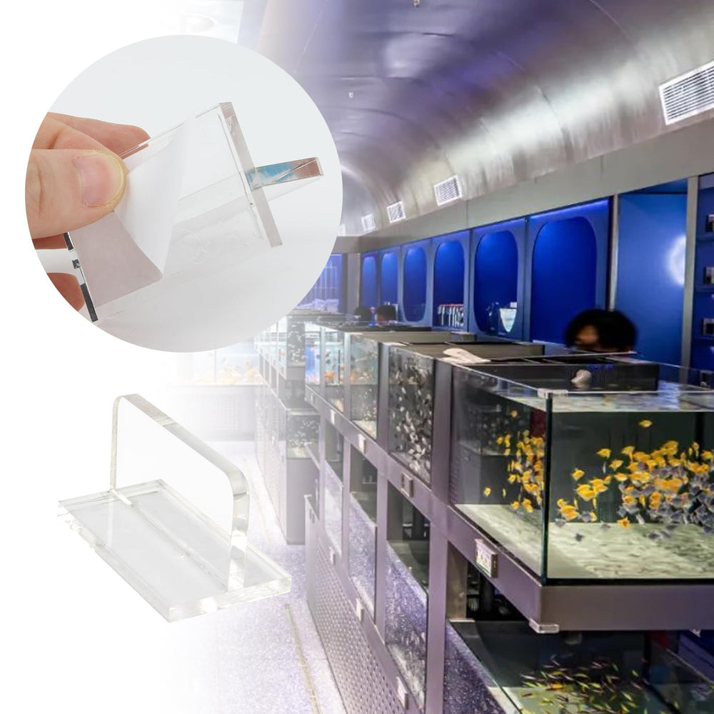 KCGANI diseño transparente, discreto y moderno para cubiertas de acuario