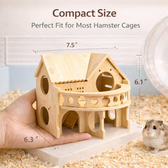 kcrygogo hamster rampa escalada ofrece superficie para trepar y practicar movimiento