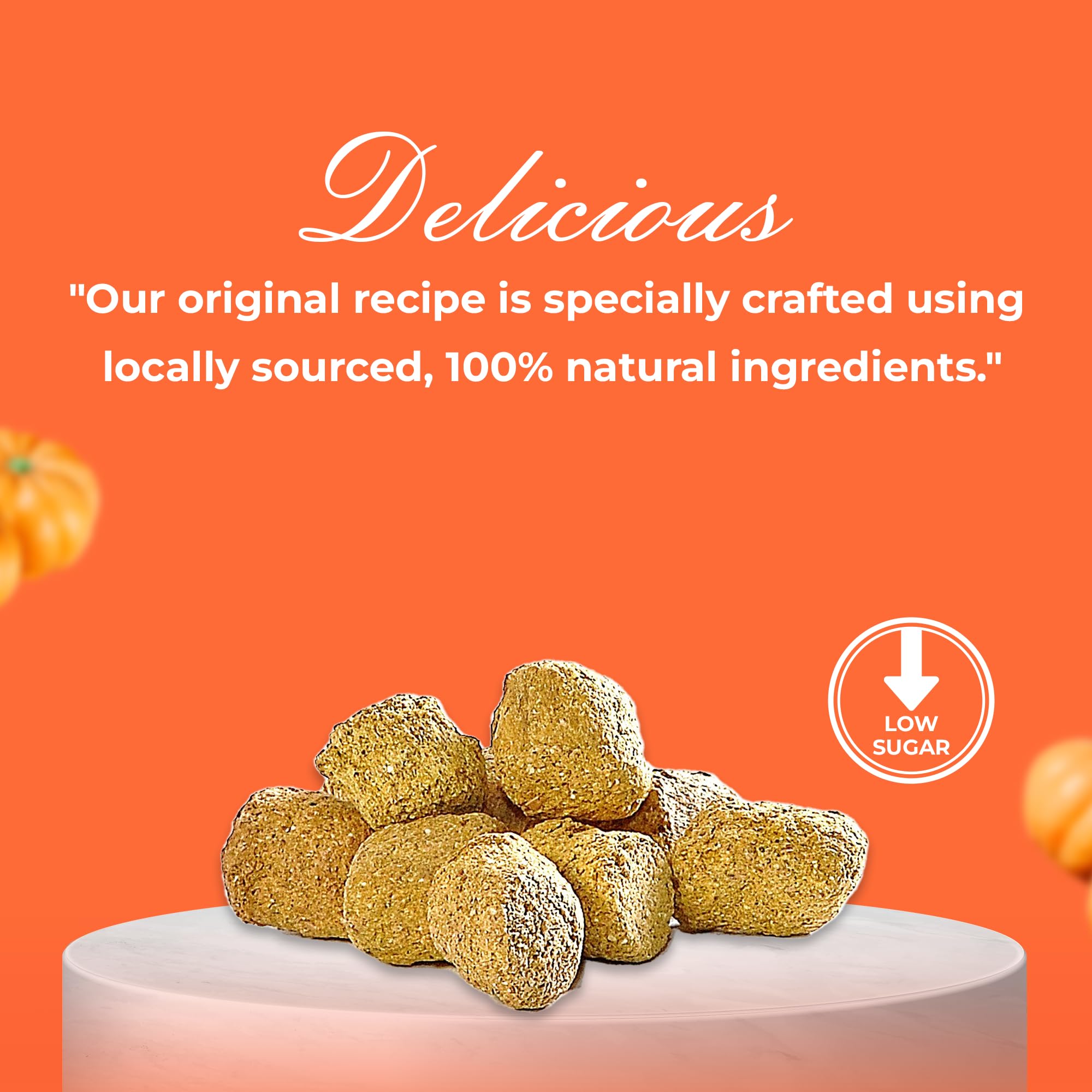 Kelcies Pumpkin Spice: aptas para dietas sensibles y uso diario.