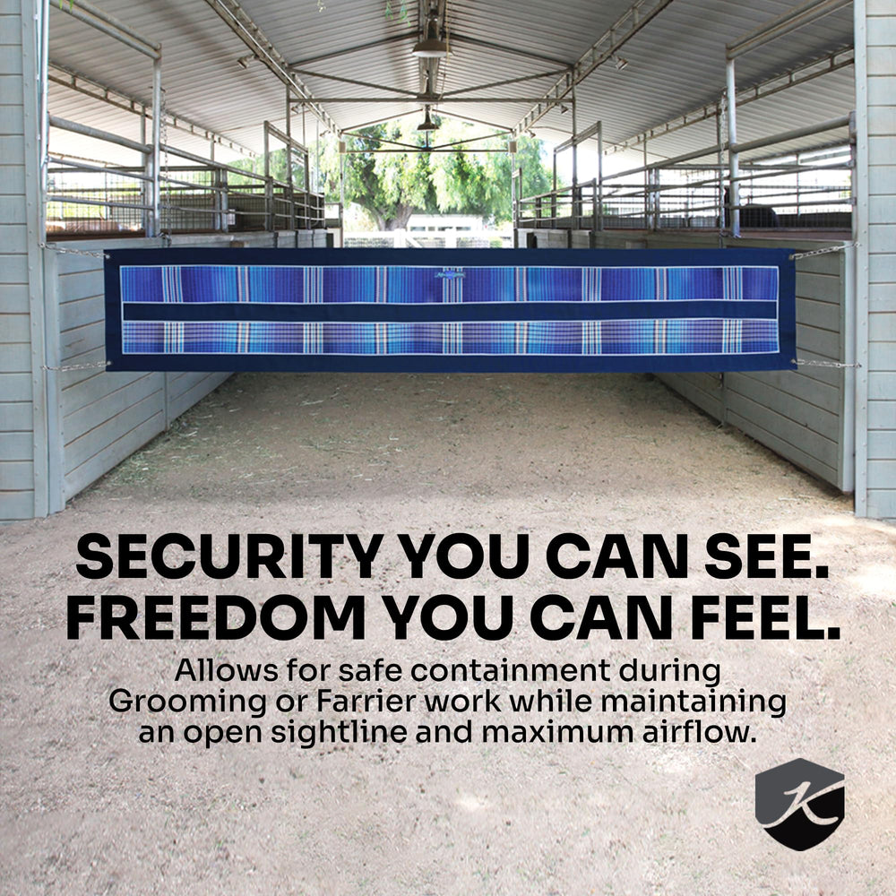 Kensington Aisle Guard hecho en EE. UU. con materiales de calidad.