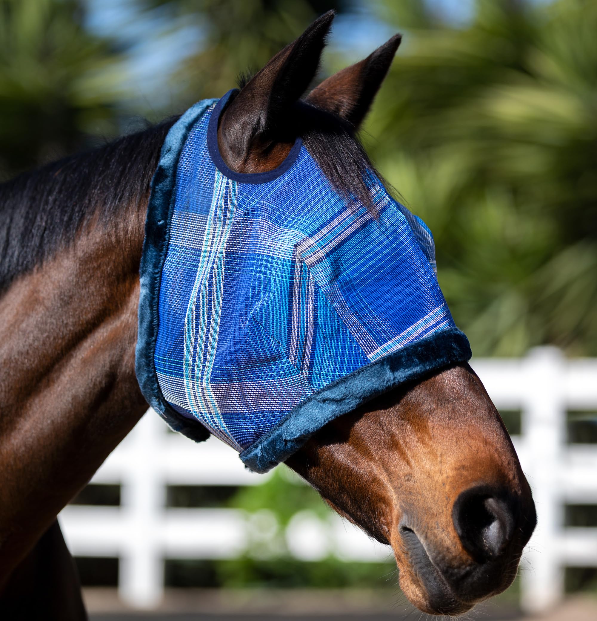 Kensington UV Fly Mask con doble orificio para orejas: ajuste más estable.
