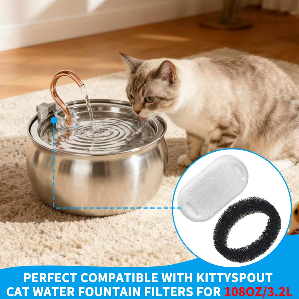 KEUYE para Kittyspout: enjuague de 3 minutos antes de usar.