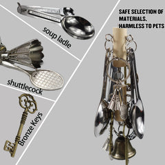 Kewkont: llaves de bronce para aves, mordida duradera y juego.
